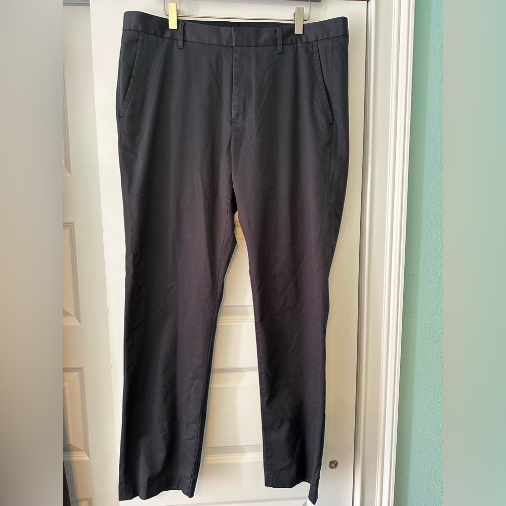 Bonobos Weekday Warrior Dress Pants Men's Size 36x32 Tuesday Black Slim Fit $119